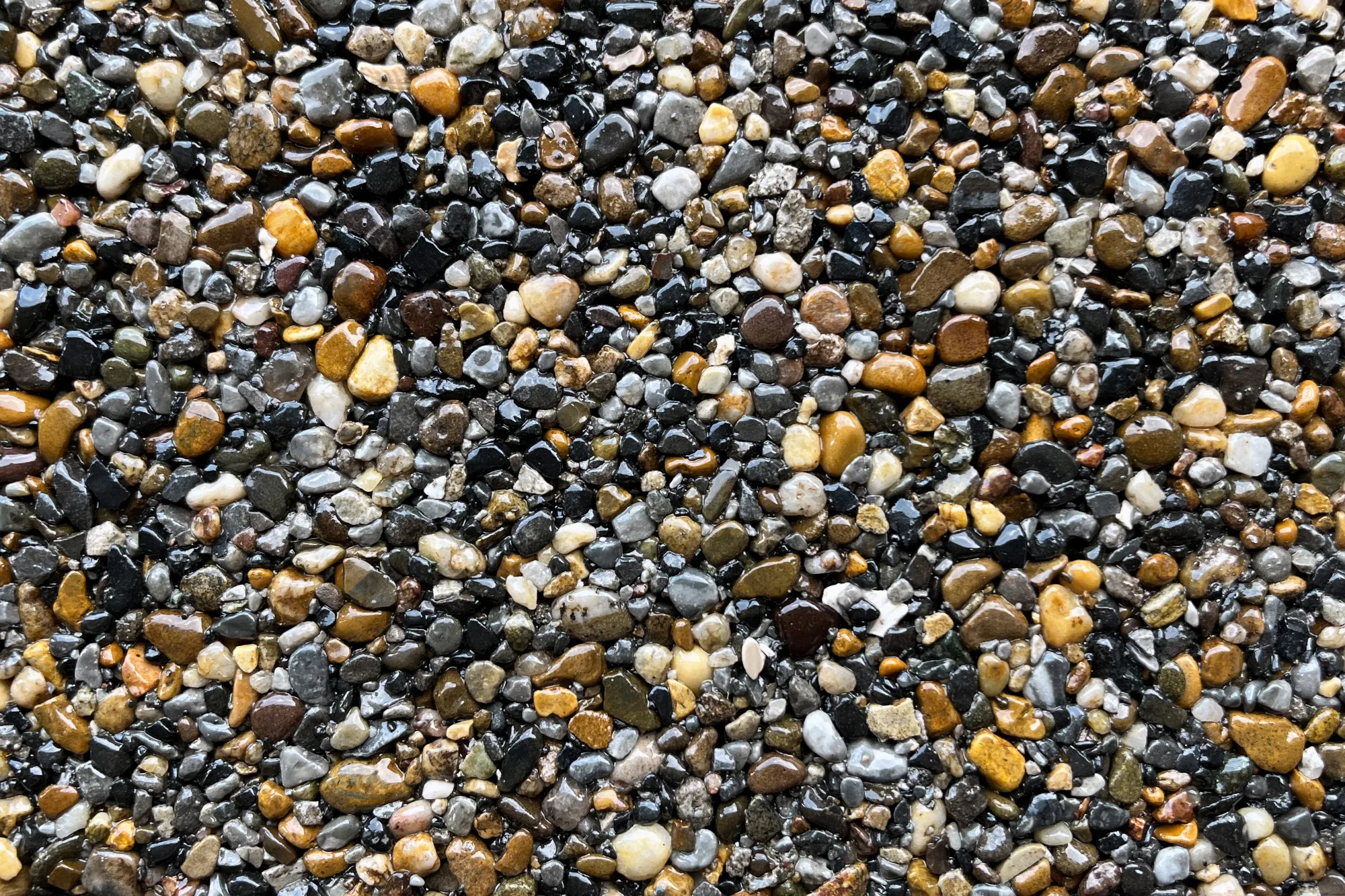 Chrysler resin bound driveway finish sample