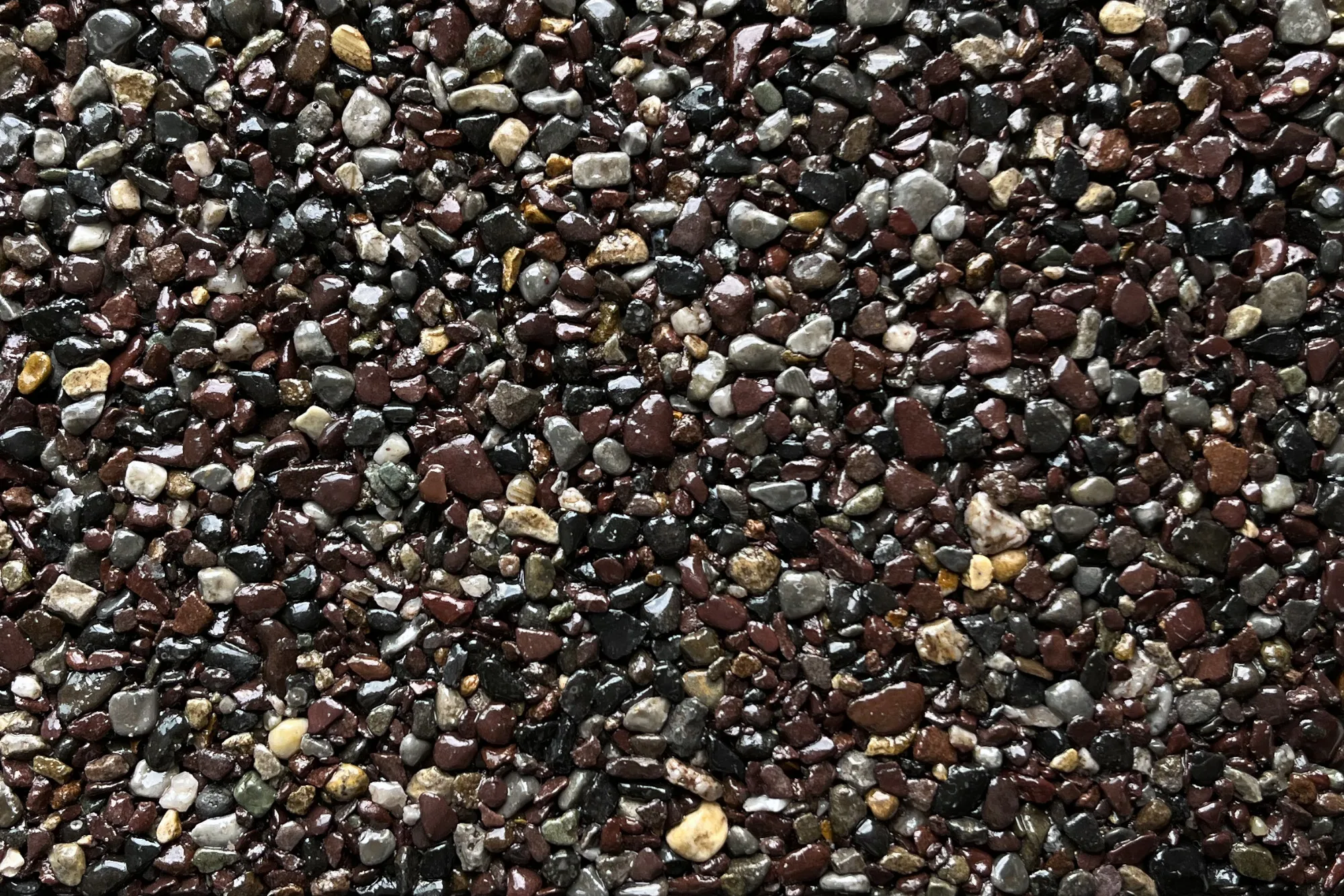 Conwy Castle resin bound driveway finish sample