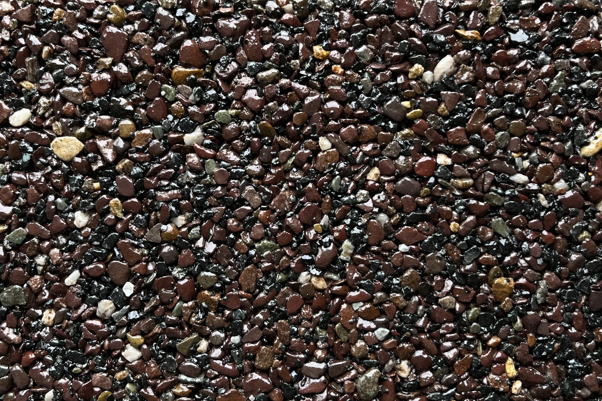 Pompeii resin bound driveway finish sample