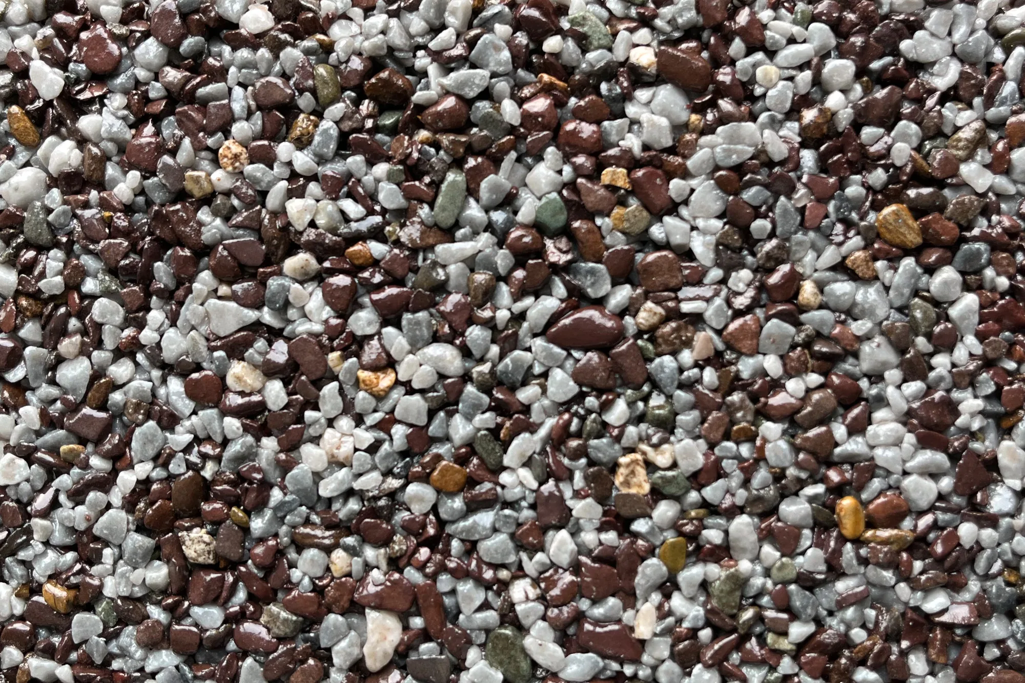 Purple Rain resin bound driveway finish sample